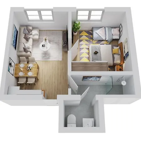 Smart Haus Azur 804 Apartament