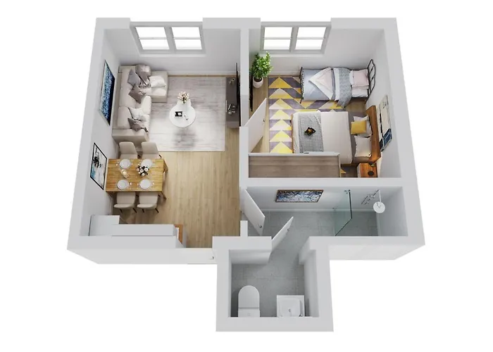 Smart Haus Azur 804 아파트